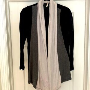 Block color Cardigan